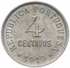 Португалия 4 сентаво (centavos) 1919, Аукцион: Monetnik за 639 