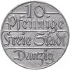 Данциг 10 пфеннигов (pfennig) 1923, Аукцион: Monetnik за 1 420 RUB