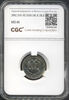 1 рубль 2002. ММД. В слабе CGC MS 66., Аукцион: Munze от 100 RUB