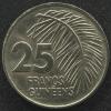 25 франков. 1987. Гвинея, Аукцион: Münzemeister от 100 RUB