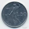 Италия 50 лир 1977 XF+, Аукцион: NewAuction от 3 RUB