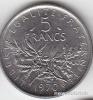 5 франков 1970 Франция, Аукцион: NewMolot за 6 RUB