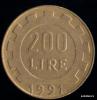 Италия 200 лир 1991, Аукцион: NewMolot за 8 RUB