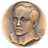Медаль в память 150-летия со дня рождения М.Ю. Лермонтова., Аукцион: Numismat.Ru от 1 200 RUB