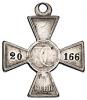 Знак отличия Военного ордена Св. Георгия 4-й степени № 20166., Аукцион: Numismat.Ru за 120 000 RUB