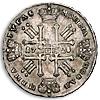 1 рубль 1728 года., Аукцион: Numismat.Ru за 300 000 RUB