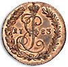 Деньга 1783 года, КМ. Новодел., Аукцион: Numismat.Ru за 100 000 RUB