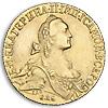 10 рублей 1768 года, Аукцион: Numismat.Ru за 450 000 RUB