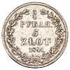 3/4 рубля - 5 злотых 1841 года, Аукцион: Numismat.Ru за 1 400 000 RUB