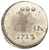 Алтын 1713 года, Аукцион: Numismat.Ru