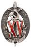 Знак «Почетный работник ВЧК-ГПУ» XV годовщины, № 1537»., Аукцион: Numismat.Ru за 280 000 RUB