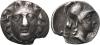 PISIDIA. Selge. Obol (Circa 350-300 BC). Obv: Gorgoneion.Rev: Helmeted head of Athena right; astragalos behind, X below.SNG France 1934.Condition:, Аукцион: Pecunem от 20 EUR