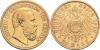 HESSEN, GROSSHERZOGTUMLudwig IV., 1877-1892 20 Mark 1892. J. 221 Vorzüglich, Аукцион: Dr. Busso Peus Nachf. от 2 000 EUR