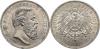 HESSEN, GROSSHERZOGTUMLudwig IV., 1877-1892 5 Mark 1891. J. 71 Vorzüglich/Stempelglanz, Аукцион: Dr. Busso Peus Nachf. от 600 EUR