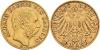SACHSEN, KÖNIGREICHAlbert, 1873-1902 10 Mark 1891. J. 263 Sehr schön, Аукцион: Dr. Busso Peus Nachf. от 200 EUR