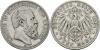 HESSEN, GROSSHERZOGTUMLudwig IV., 1877-1892 5 Mark 1891. J. 71 Sehr schön, Аукцион: Dr. Busso Peus Nachf. от 320 EUR