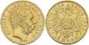 SACHSEN, KÖNIGREICHAlbert, 1873-1902 10 Mark 1891. J. 263 Sehr schön, Аукцион: Dr. Busso Peus Nachf. от 160 EUR