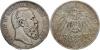 HESSEN, GROSSHERZOGTUMLudwig IV., 1877-1892 5 Mark 1891. J. 71 Sehr schön/Vorzüglich Kleine Kratzer, Аукцион: Dr. Busso Peus Nachf. от 400 EUR