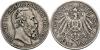 HESSEN, GROSSHERZOGTUMLudwig IV., 1877-1892 5 Mark 1891. J. 71 Sehr schön Kleiner Randfehler, Аукцион: Dr. Busso Peus Nachf. от 320 EUR