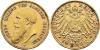 SACHSEN-MEININGEN, HERZOGTUMGeorg II., 1866-1914 10 Mark 1890. J. 278 Sehr schön, Аукцион: Dr. Busso Peus Nachf. от 3 200 EUR