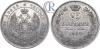 25 копеек 1854 года. MW, Аукцион: RareCoins за 78 000 RUB