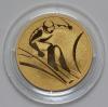 200 рублей 2010 года. Горнолыжный спорт. Золото 999 пробы, 31,1 гр., Аукцион: RedSquareAuction от 166 000 RUB