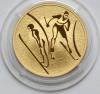 200 рублей 2010 года. Лыжное двоеборье. Золото 999 пробы, 31,1 гр., Аукцион: RedSquareAuction от 157 000 RUB
