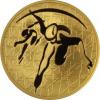 200 рублей 2010 года. Шорт-трек. Золото 999 пробы, 31,1 г., Аукцион: RedSquareAuction от 155 000 RUB