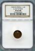 Полушка 1849 г. ЕМ в слабе NGC PF-66 RB  RRR!!!, Аукцион: RsAuction от 155 000 RUB