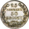 25 копеек – 50 грошей 1845 г., Аукцион: RusNumismat от 20 000 RUB