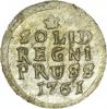 Солид 1761 г, Аукцион: RusNumismat от 1 000 RUB