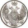 15 копеек – 1 злотый 1836 г. НГ-DE., Аукцион: RusNumismat от 45 000 RUB