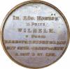 Настольная медаль "Визит прусского принца Вильгельма на Санкт-Петербургский монетный двор". 1817 г., Аукцион: RusNumismat от 6 000 RUB