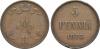 Россия для Финляндии 5 пенни 1873  (артикул 4142-1047), Аукцион: Russiancoin от 500 RUB