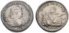 Jeton 1739. Silver. Novodel. Peace with the Turks. Draped bust to right. Rev. Eagle with laurel wreath in his beaks on weapons. 4,68 g. Bitkin 420, Аукцион: Sincona AG от 200 CHF