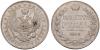 Rouble 1843, Warsaw Mint. 20.64 g. Bitkin 421 (R1). Severin 3435. Very rare. 10 roubles acc. to Iljin. Old ink rarity marks. About extremely fine, Аукцион: Sincona AG от 300 CHF