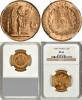 FRANCEFRANCE. 50 Franc, 1904-A. NGC MS-62.Fr-591; KM-831; Gad-1113. Quite pleasing for the grade with lots of flash and no major marks.NGC MS-62, Аукцион: Stack’s Bowers от 720 USD