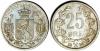 WORLD CROWNS & MINORSNORWAYNORWAY. 25 Ore, 1896.KM-360; Sieg-36. Light toning.BRILLIANT UNCIRCULATED.Estimated value: 200 USD, Аукцион: Stack’s Bowers от 120 USD