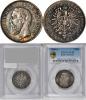 GERMANYGERMANY. Baden. 2 Mark, 1880-G. Friedrich Grosherzog (1856-1907). PCGS AU-53 Secure Holder.KM-265. An early supporter of Zionism, Friedrich, Аукцион: Stack’s Bowers от 420 USD
