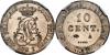 WORLD CROWNS & MINORSFRENCH GUIANAFRENCH GUIANA. 10 Centimes, 1846-A. NGC MS-63.KM-A2; Gad-9.NGC MS-63.Estimated value: 125 USD, Аукцион: Stack’s Bowers от 75 USD