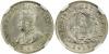 BRITISH WEST AFRICA: George V, 1910-1936, AR 3 pence, 1915-H, KM-10, iridescent toning, finest known (population 2), NGC graded MS63, Аукцион: Stephen Album от 110 USD