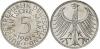 Münzen der Bundesrepublik DeutschlandKursmünzen5 Deutsche Mark Silber 1951-19741961 F. Jaeger 387. fast Stempelglanz, Аукцион: Teutoburger Münzauktion от 54 EUR