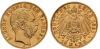 ReichsgoldmünzenSachsenAlbert 1873-1902.10 Mark 1891 E. Jaeger 263. vorzüglich, Аукцион: Teutoburger Münzauktion от 270 EUR