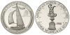 American Samoa. 25 Dollars Silber 1988 America`s Cup. 5 Unzen. KM 3, Schön 3. Auflage nur 100 Ex. In Kapsel, mit Zertifikat. Polierte Platte, sehr, Аукцион: Teutoburger Münzauktion от 135 EUR