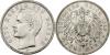 Reichssilbermünzen J. 19-178BayernOtto 1886-1913.5 Mark 1893 D. Jaeger 46. vorzüglich/Stempelglanz, Аукцион: Teutoburger Münzauktion от 90 EUR
