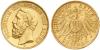 Reichsgoldmünzen, Baden, Friedrich I., 1856-190720 Mark 1894 G. vorzüglich/Stempelglanz, min. Randfehler, Аукцион: Teutoburger Münzauktion от 350 EUR