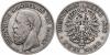 Reichssilbermünzen J. 19-178BadenFriedrich I. 1856-1907.2 Mark 1888 G. Jaeger 26. Seltenes Jahr. fast sehr schön, Аукцион: Teutoburger Münzauktion от 45 EUR