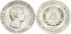 10 Mark 1966 Schinkel Jaeger 1517 fast Stempelglanz, winz. Randfehler, Аукцион: Teutoburger Münzauktion от 90 EUR
