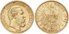 Hessen. Ludwig IV. 1877-1892. 20 Mark 1892 A. Jaeger 221.GOLD. Winzige Kratzer, sehr schön - vorzüglich , Аукцион: WAG online от 2 200 EUR