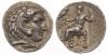 Ancient Times; GRECJA, Królestwo Macedonii, Aleksander III 336-323 pne i następcy, tetradrachma ok. 323-319 pne, Tarsus, Aw: Głowa Heralkesa w prawo, Аукцион: Warszawskie Centrum от 640 PLN